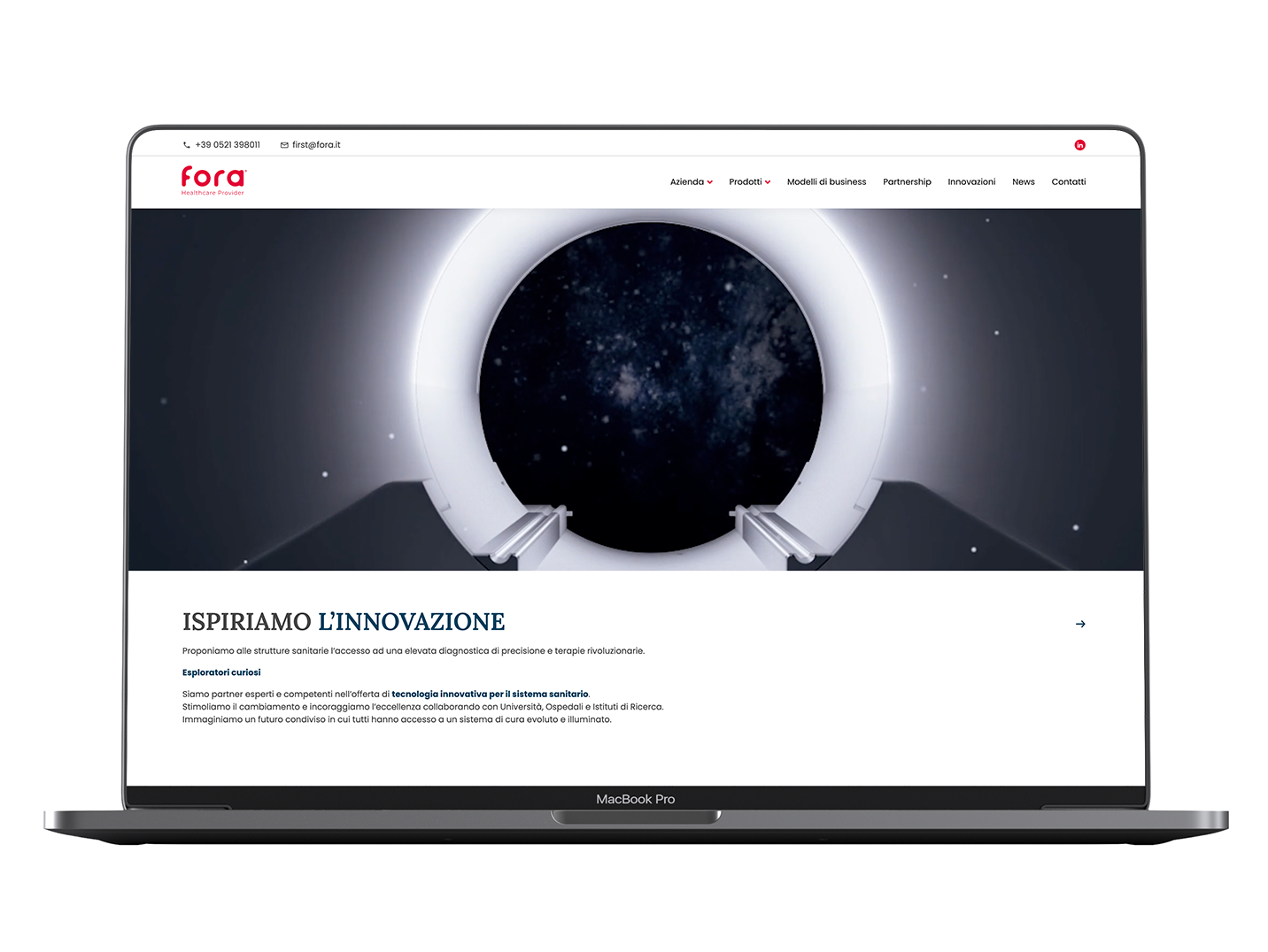 Il sito fora.it dopo il restyling